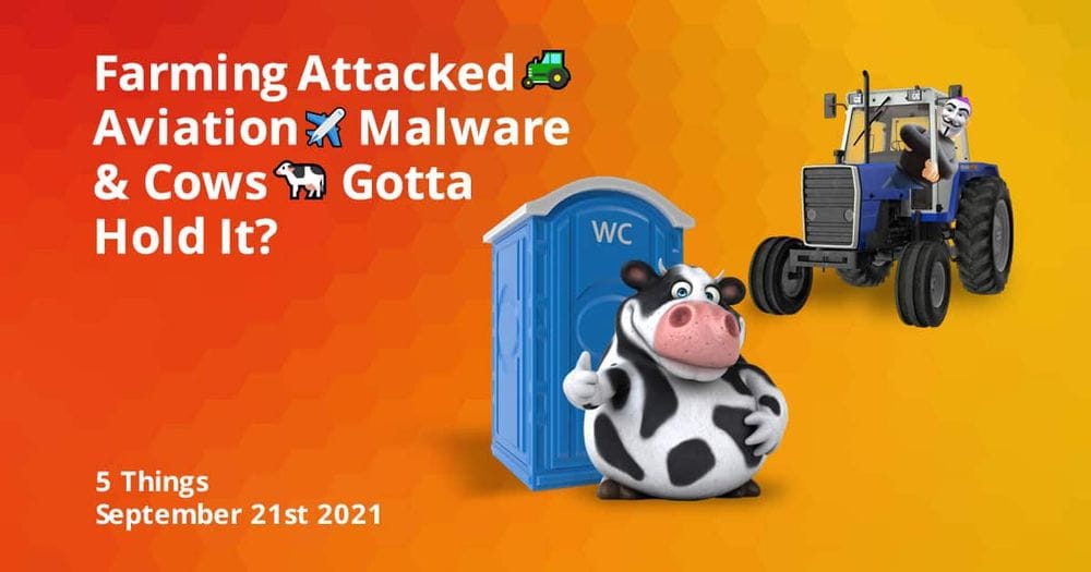 Farming Attacked🚜 Aviation Malware ✈️ Cows🐄 Can Wait