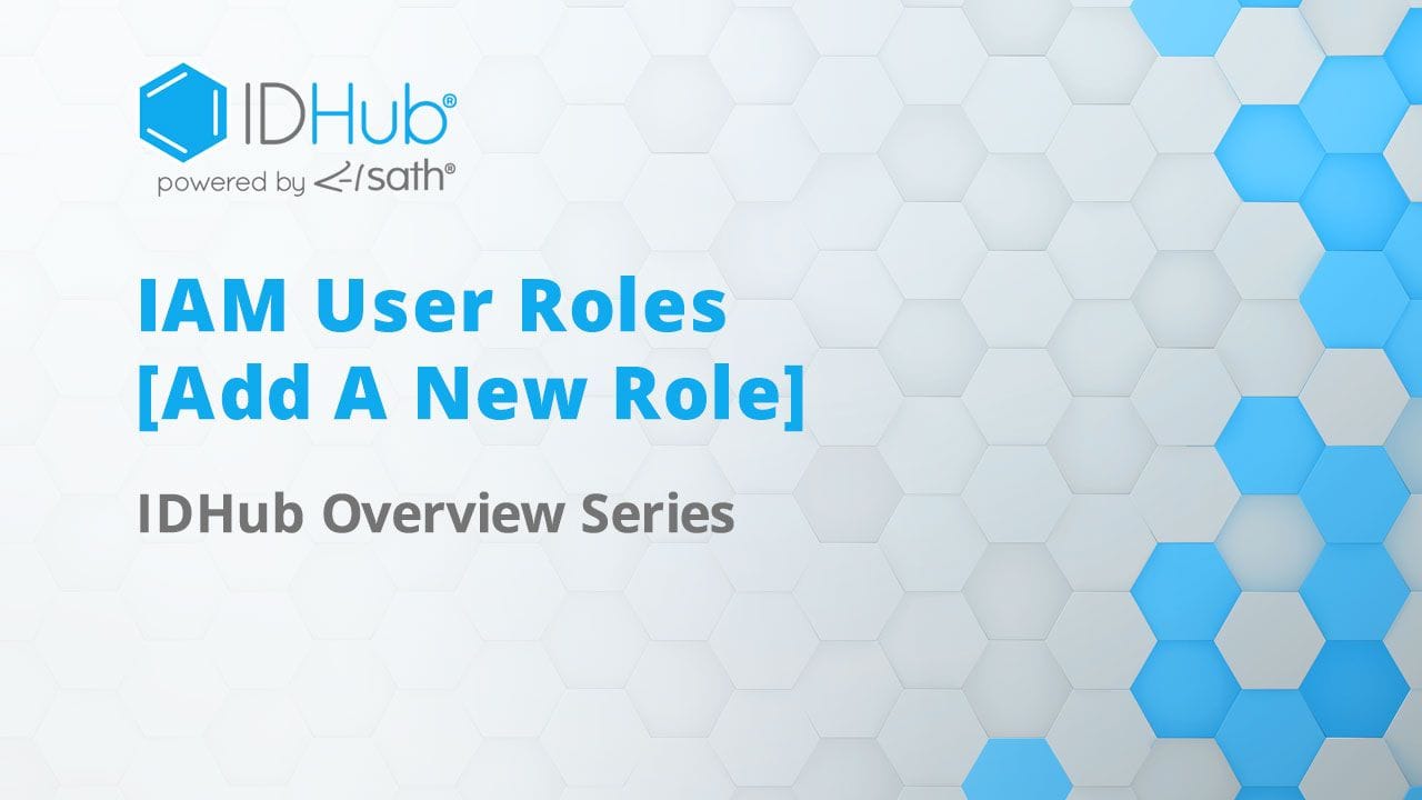 Adding A New Role - Video